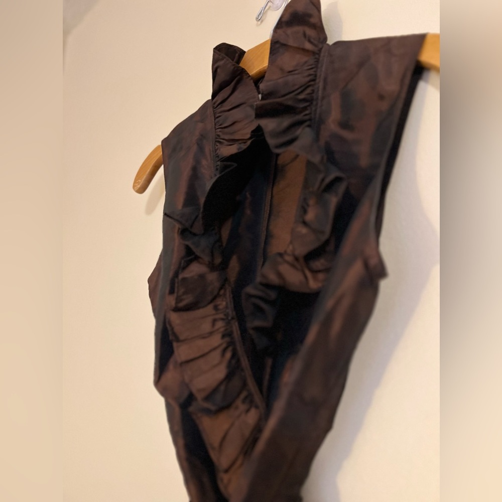 Small Vintage Isadora Collection Ruffle Blouse - Picture 2 of 9